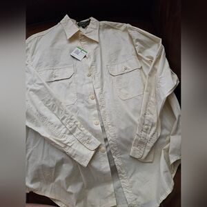 Vintage 90's Ralph Lauren Country Button Up Size 8 Nwt Made In Italy